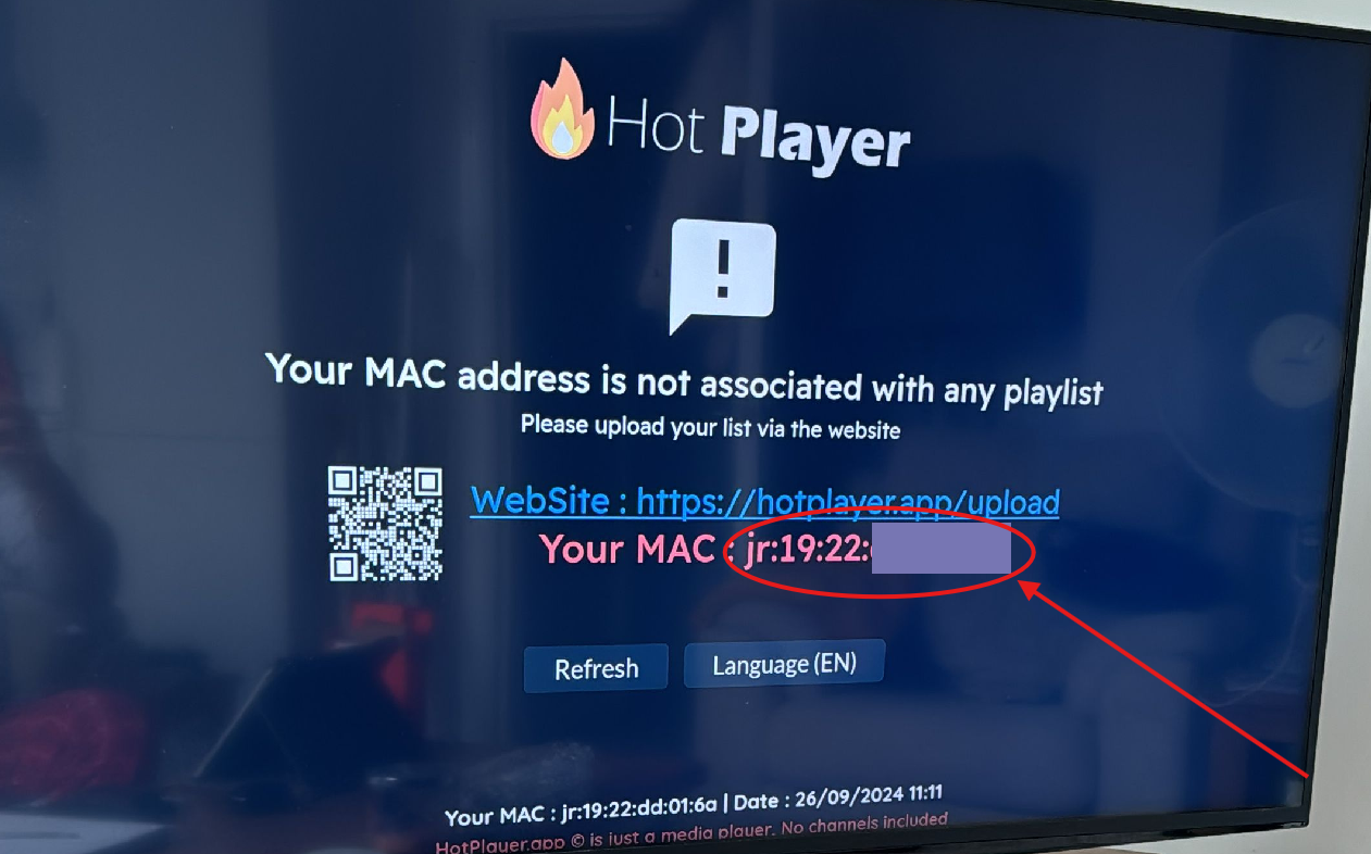 How to Upload Playlist on Hot IPTV App